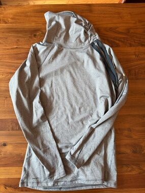 Nike Pro Turtle Neck Tie Athletic Long Sleeve Top